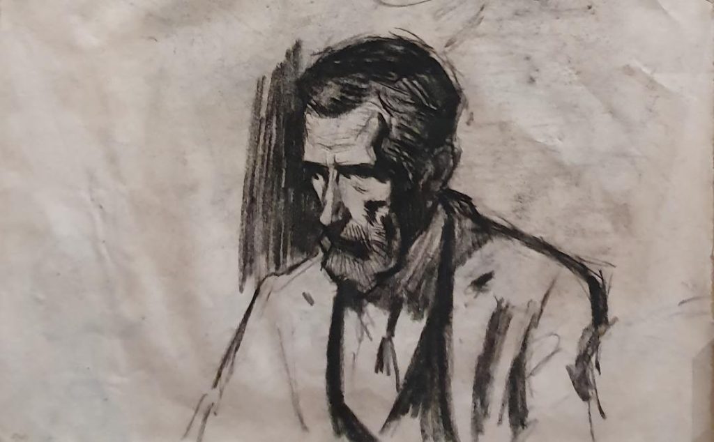 Homme qui broie du noir